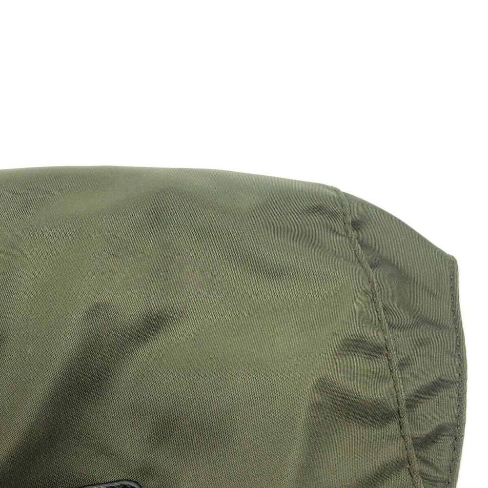 Auth Prada - Dark Green Black Nylon #99191P75B - Picture 12 of 13